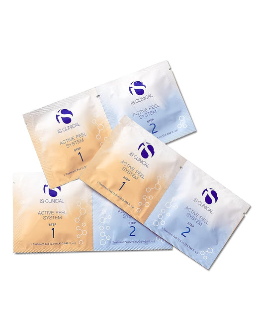 iS CLINICAL Active Peel System, two-step gentle at-home peel system for face Exfoliation