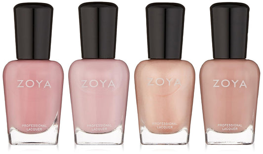 Zoya Polish Quad Nail Polish, Under The Mistletoe, 0.5 Fl Oz (Pack of 4)