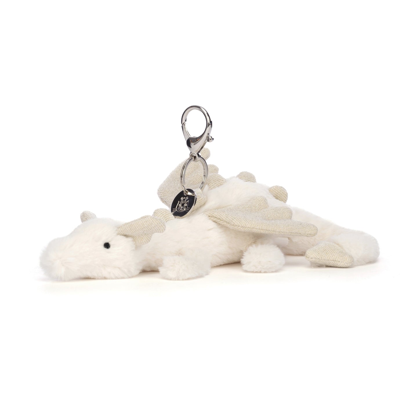 Jellycat Bag Charm | Snow Dragon