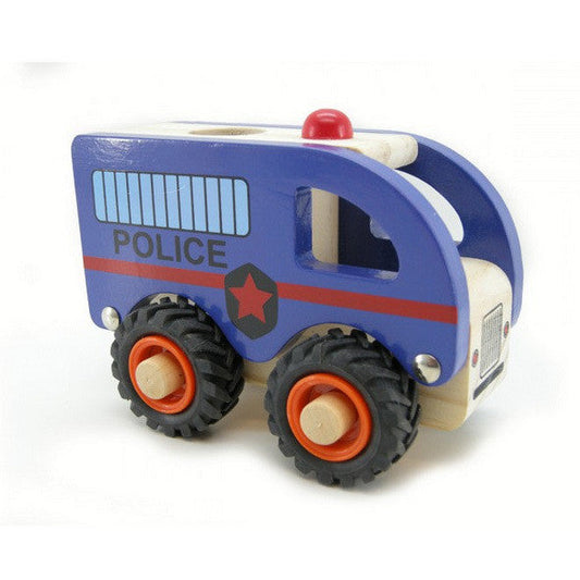Wooden Police Car
