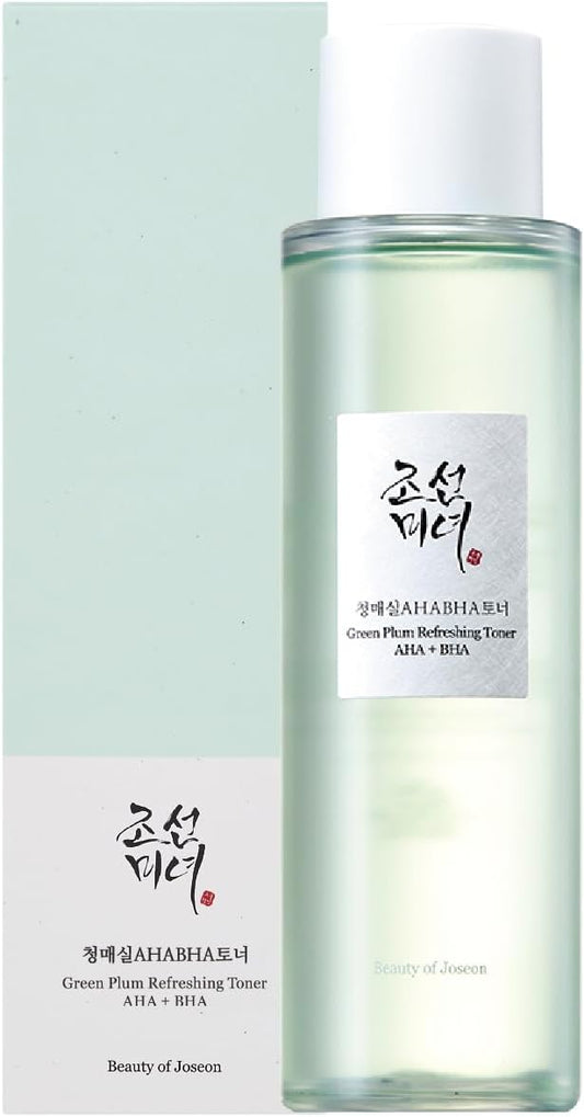 [Beauty of Joseon] Green Plum Refreshing Toner : AHA + BHA [Renewed] 150ml 5.27 fl.oz
