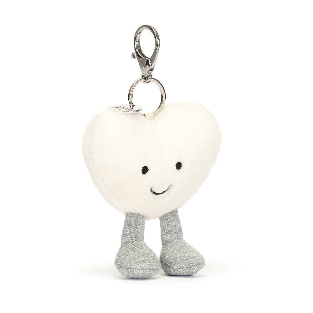 Jellycat Bag Charm | Amuseable Cream Heart